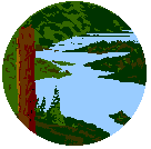 [ Drawing of the Columbia River ]